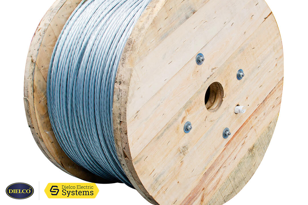 Cable de Acero Galvanizado - 3/8 pulg Retenida Dielco