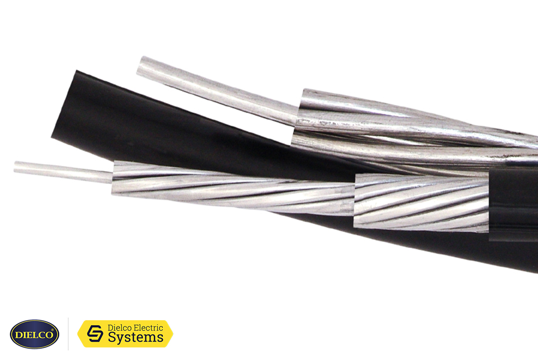 Cable triplex ACSR calibre 2x1/0+1/0