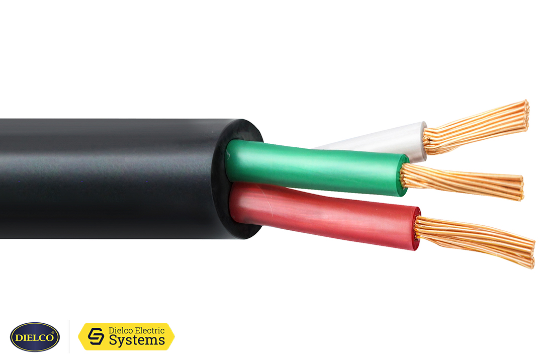 Cable encauchetado 3x18